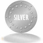 Silver membership badge